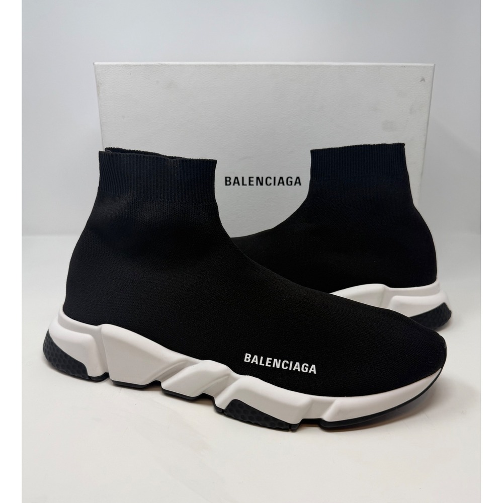 Balenciaga Speed Trainer Black/White 2018 Size 13 US 46 EU